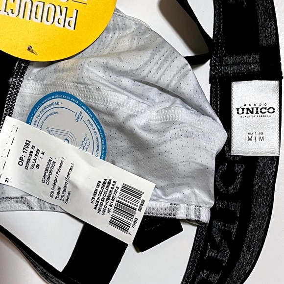 Unico Rastro Jockstrap White Size M (30-32) NWT‎ - Picture 4 of 6